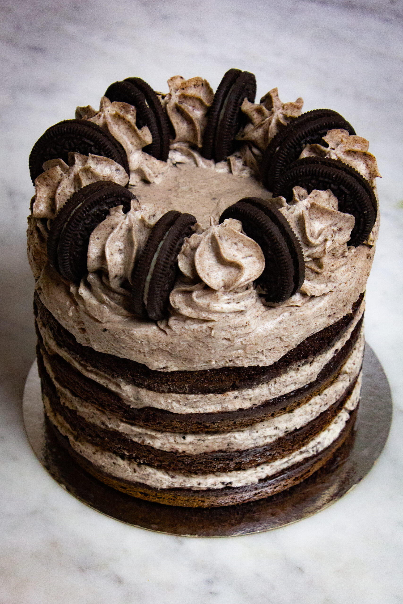 oreo cheesecake layer cake